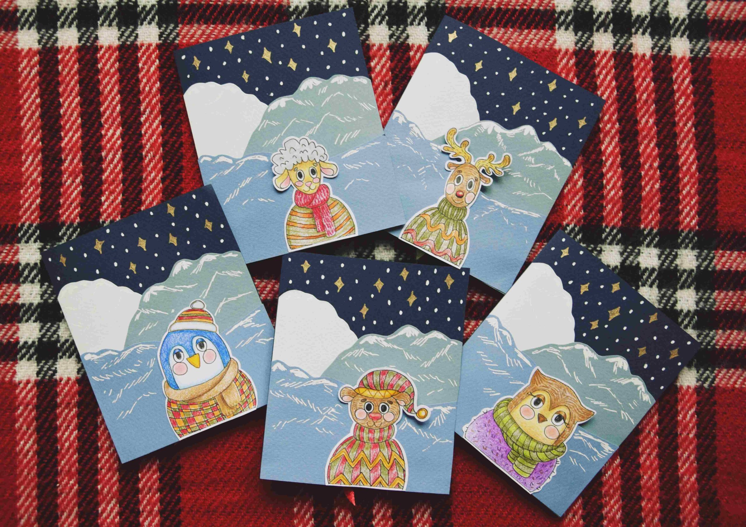 Kartka okolicznościowa świąteczna DIY - obrazek 4