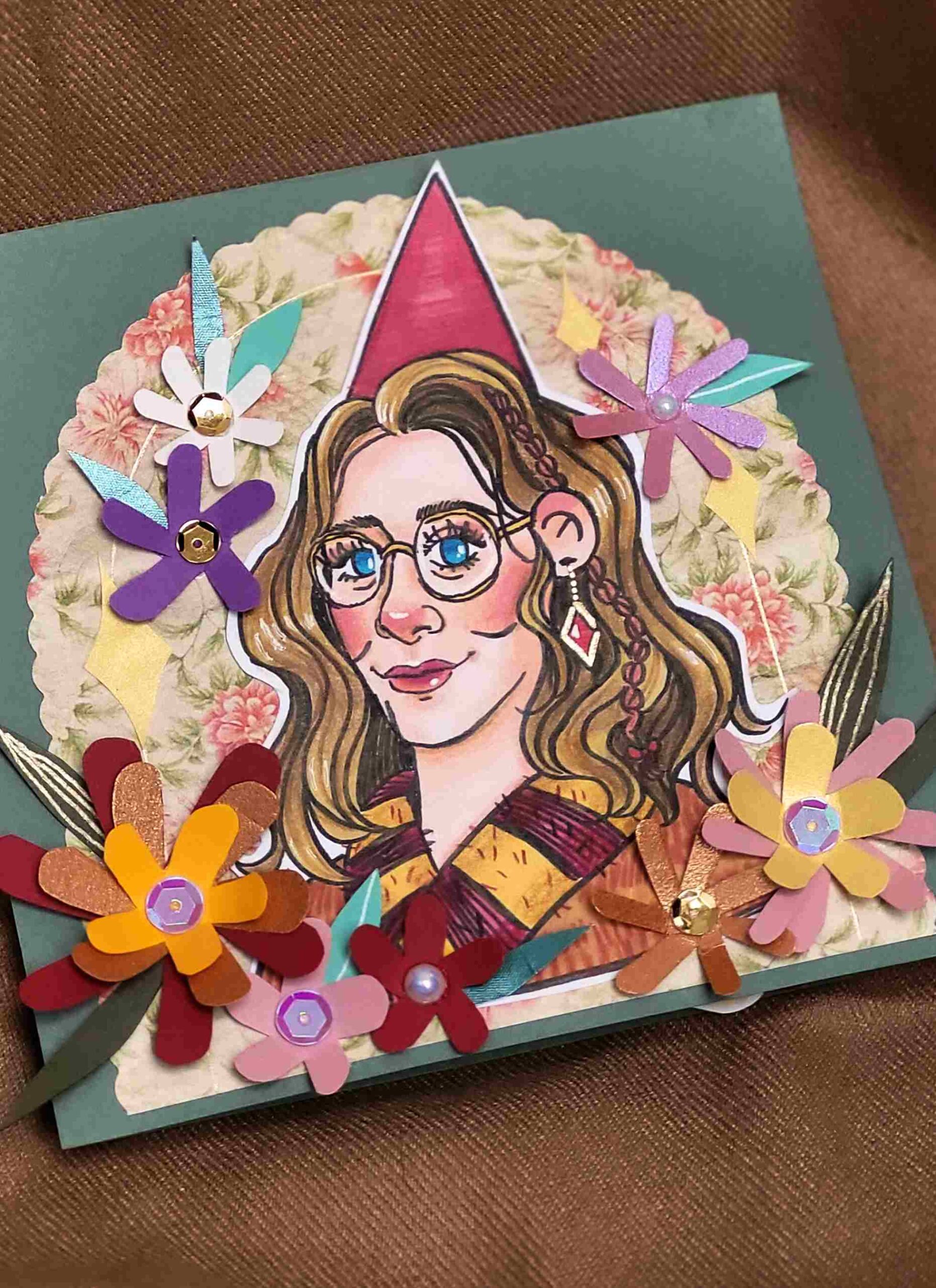 Kartka okolicznościowa urodzinowa DIY - obrazek 4