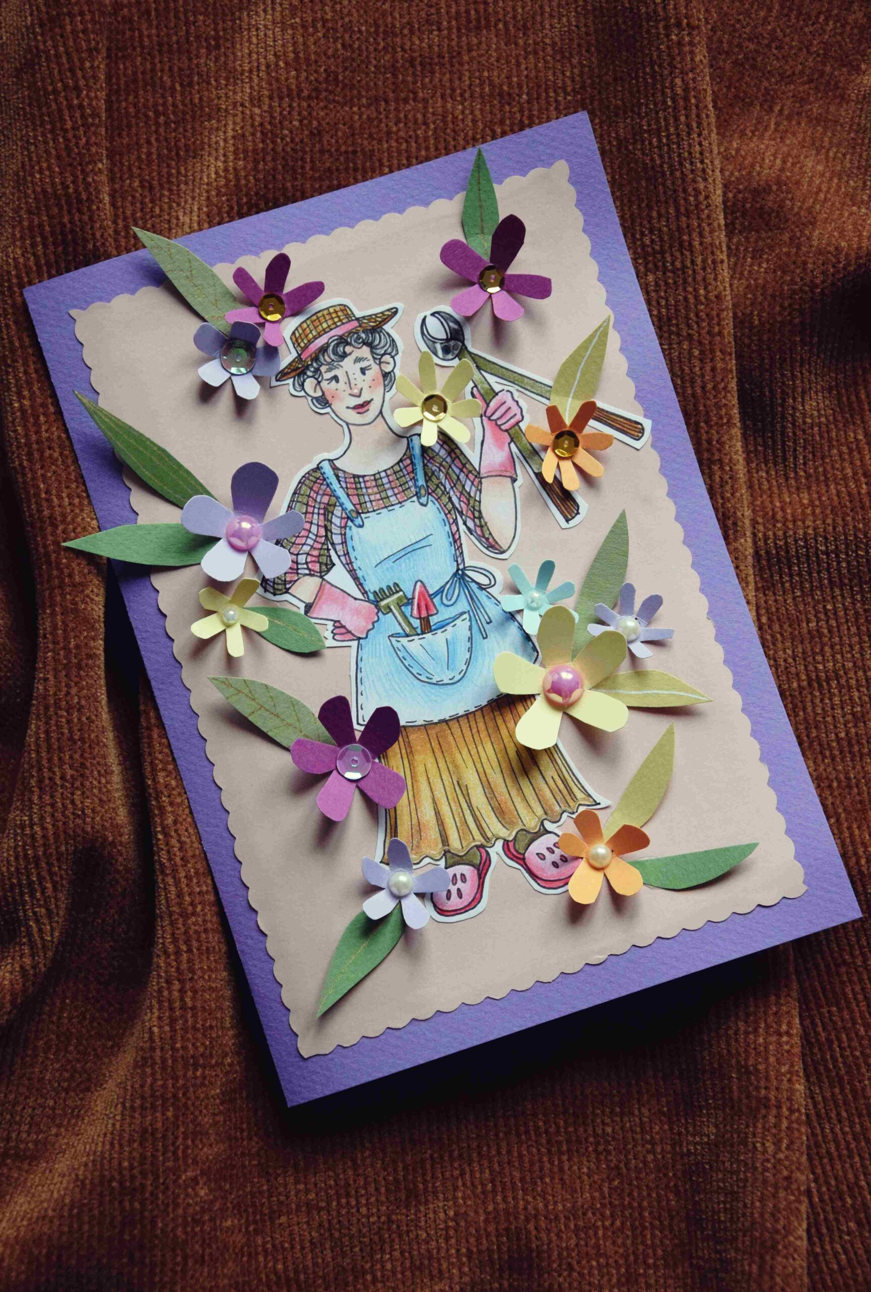 Kartka okolicznościowa urodzinowa DIY - obrazek 5