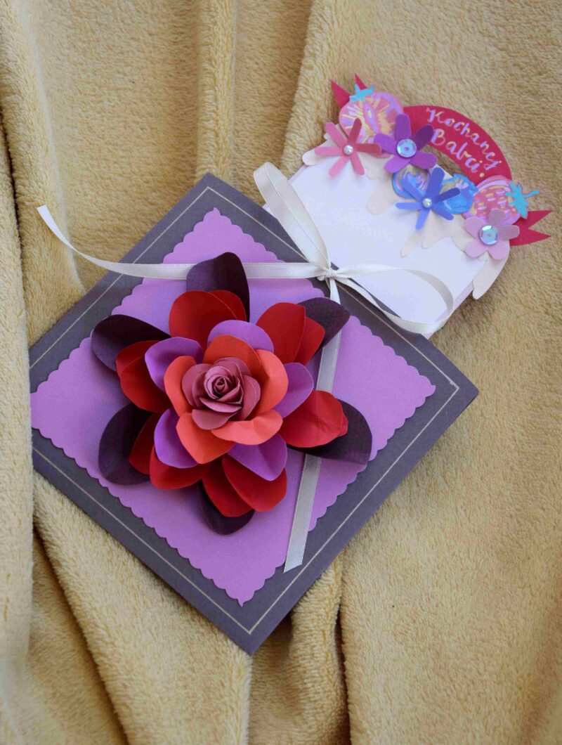 Kartka okolicznościowa urodzinowa DIY